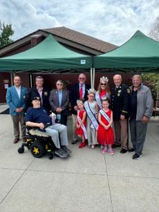 Memorial Day ceremony at Rocky Gap Cemetery