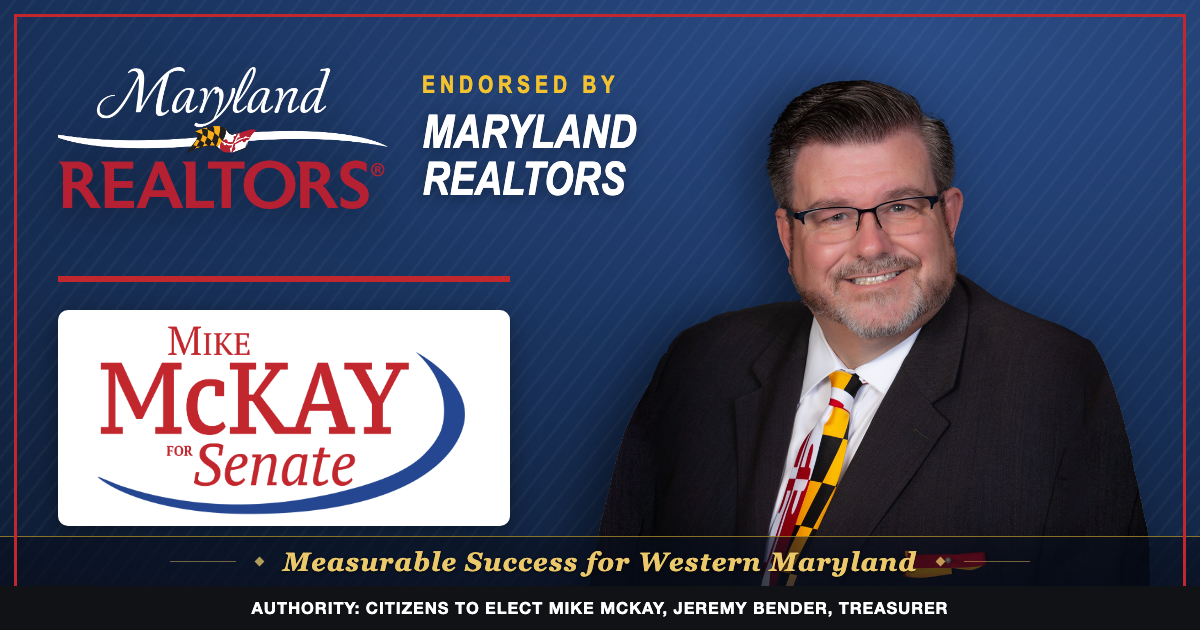 Maryland Realtors Endorse Senator Mike McKay